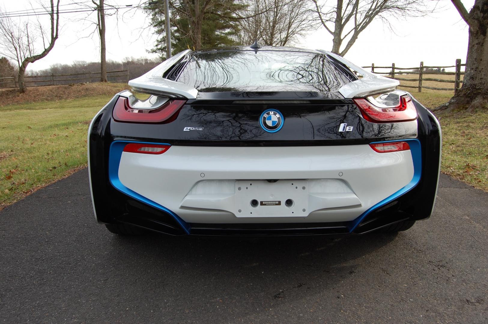 2019 White /Brown Leather BMW i8 (WBY2Z4C50KV) with an 3 cylinder Turbo/ Electric drive engine, Automatic transmission, located at 6528 Lower York Road, New Hope, PA, 18938, (215) 862-9555, 40.358707, -74.977882 - Here we have a beautiful looking and driving 2019 BMW i8 with 7,497 miles. This BMW has a 3 cylinder turbo gas engine with electric motors putting power to all four wheels via an automatic transmission. The interior offers brown leather, keyless entry, cruise control, tilt steering wheel, power wind - Photo#47